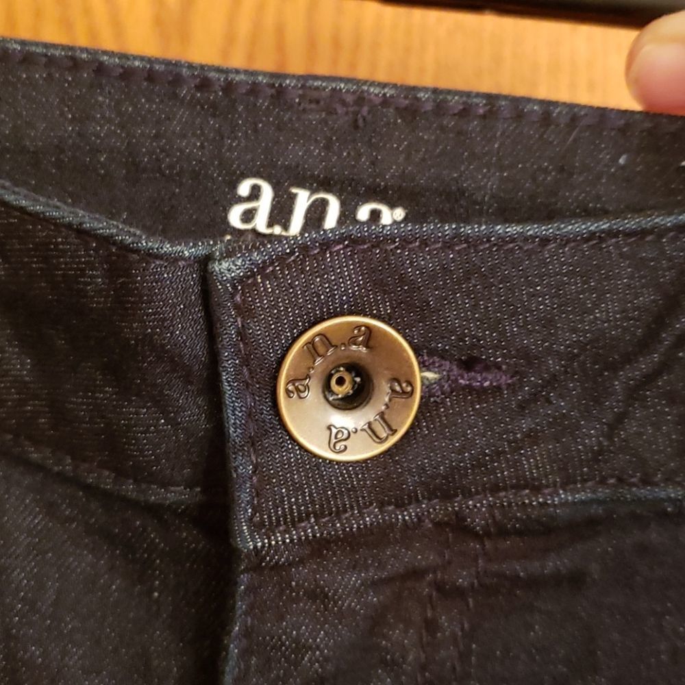 NWT Ana Dark Wash Boot Cut Jeans Sz 31 / 12 - Picture 5 of 7